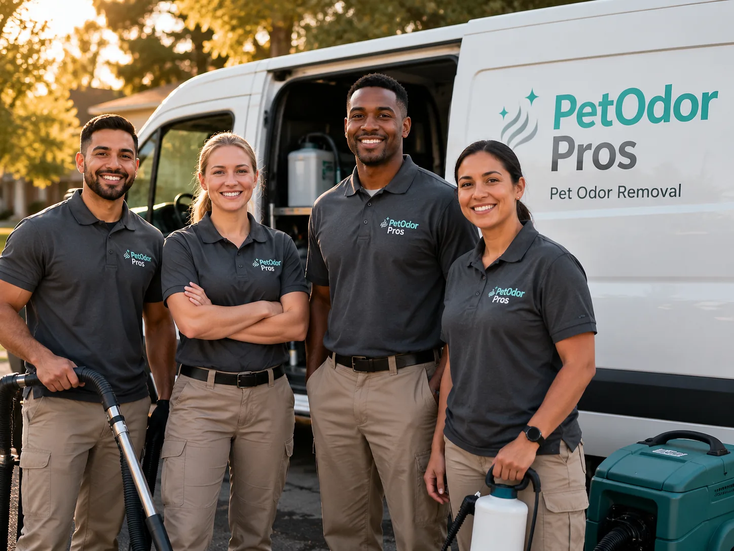 Pet Odor Removal team serving Ramsay, MI